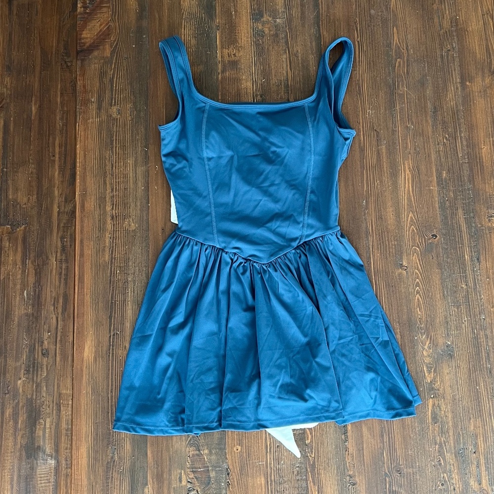 TIMEOFF Ladies One Piece Suspender Skirt Pants (M)